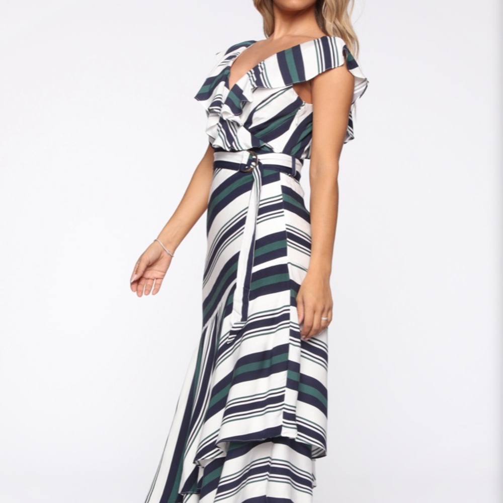 NWT FASHION NOVA MEET ME AT BRUNCH MIDI DRESS - Picture 5 of 5